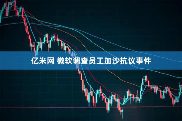 亿米网 微软调查员工加沙抗议事件