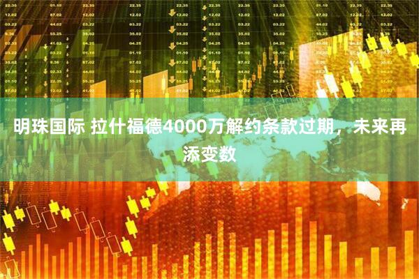 明珠国际 拉什福德4000万解约条款过期，未来再添变数